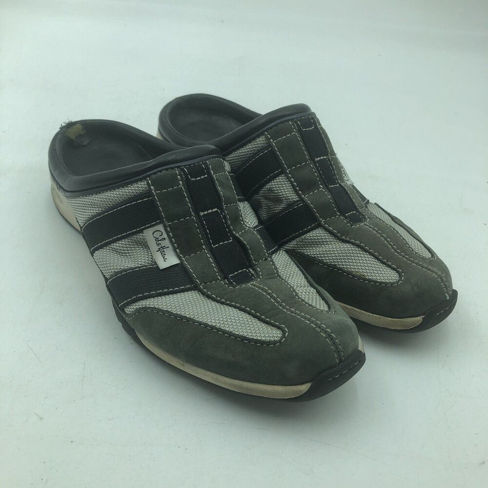 Child's black slip on Cole Haan Nike Air, 6